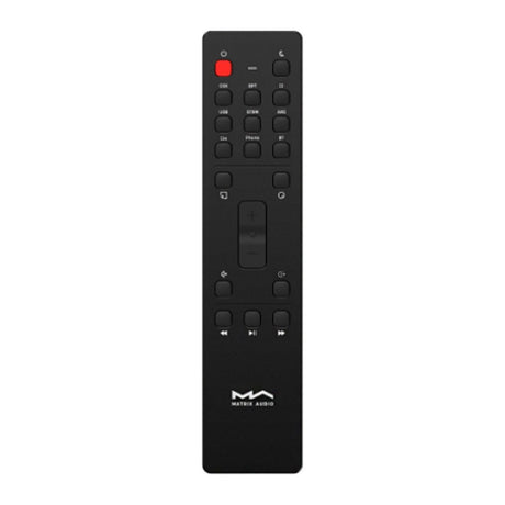 Matrix Audio RM4D Remote Control, Black, front view