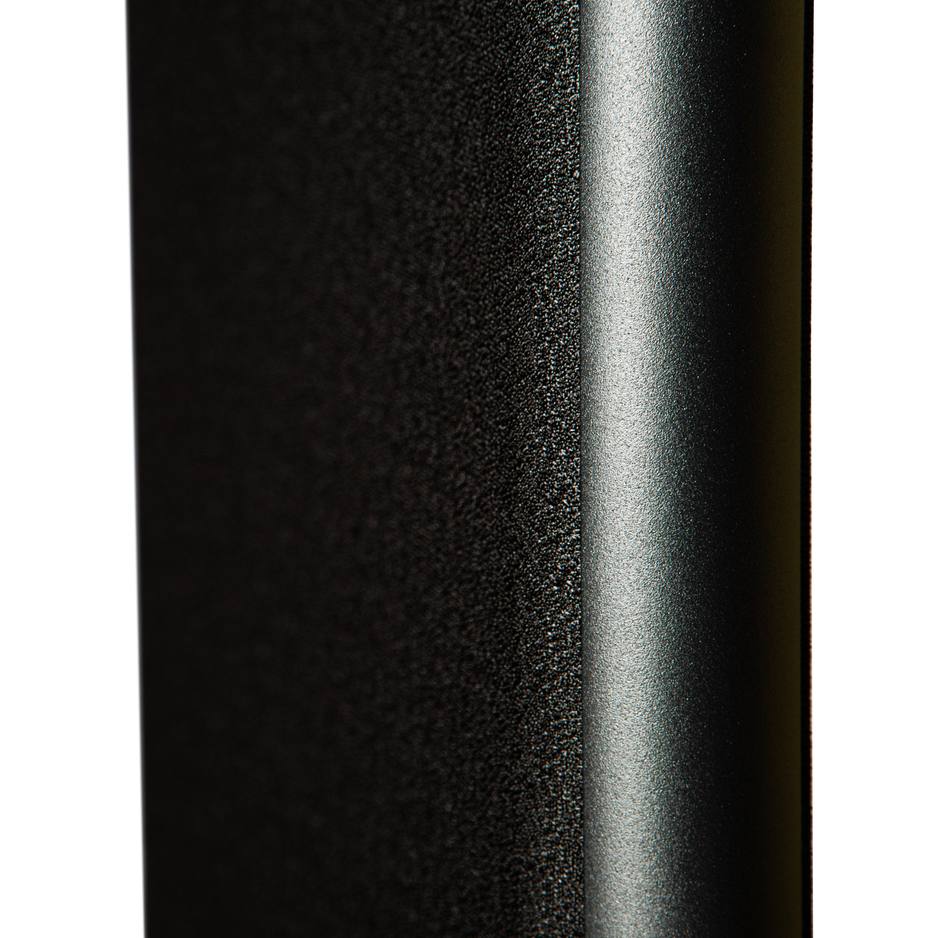 Magnepan 1.7i Planar Magnetic Speakers, Black, side trim and grille texture detail