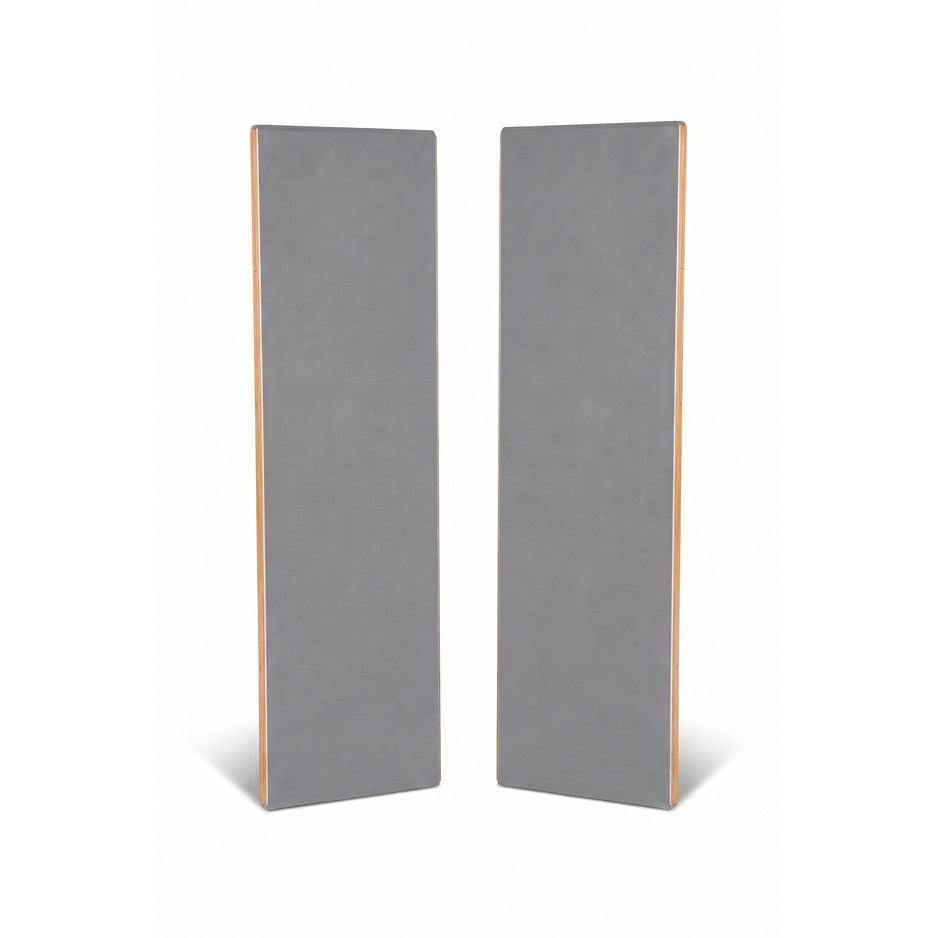 Magnepan .7 Planar Magnetic Speakers, Gray, front view of stereo pair