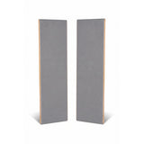 Magnepan .7 Planar Magnetic Speakers, Gray, front view of stereo pair