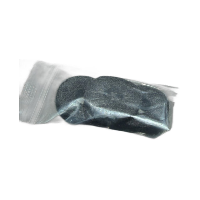 Michell Gyro Suspension Felt Washers (Set of 3), black felt, front view in packaging