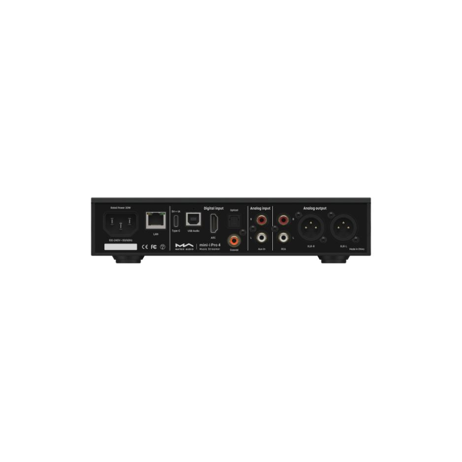 Matrix Audio mini-i Pro 4 Music Streamer/Headphone Amplifier rear
