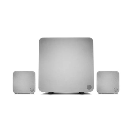 Cambridge Audio Minx S212 2.1 speaker system in white