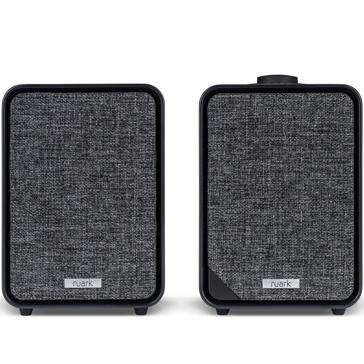 Ruark Audio MR1 MK3 Desktop Speaker System in Satin Charcoal, front view