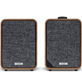 Ruark Audio MR1 MK3 Desktop Speaker System in Walnut, front view