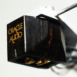 Oracle Audio Corinth Phono Cartridge, ebony, three-quarter view facing left on a light background
