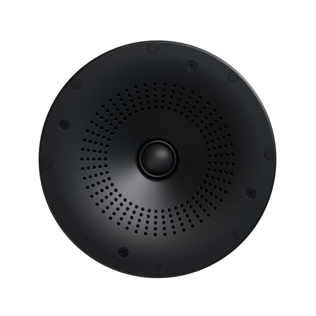 Perlisten X2ic In-Ceiling Speaker, front view of the baffle with the grille removed