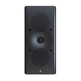 Perlisten X3w on-wall speaker front view Satin Black