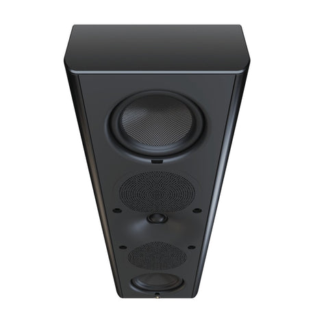 Perlisten X5w top-angle view showing driver array