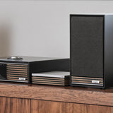 Ruark Audio R-CD100 USB CD Player paired with Ruark R410 Music System and Sabre-R speakers, lifestyle