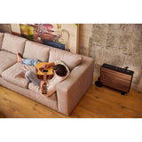 REL Planar PL-2 Piano Black wall-mounted in living room