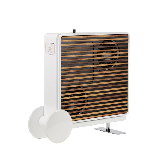 REL Planar Cart-1 in Gloss White with PL-1 mounted
