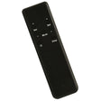 Rogue Audio RH-5 Headphone Amplifier Remote Control, black, angled front view