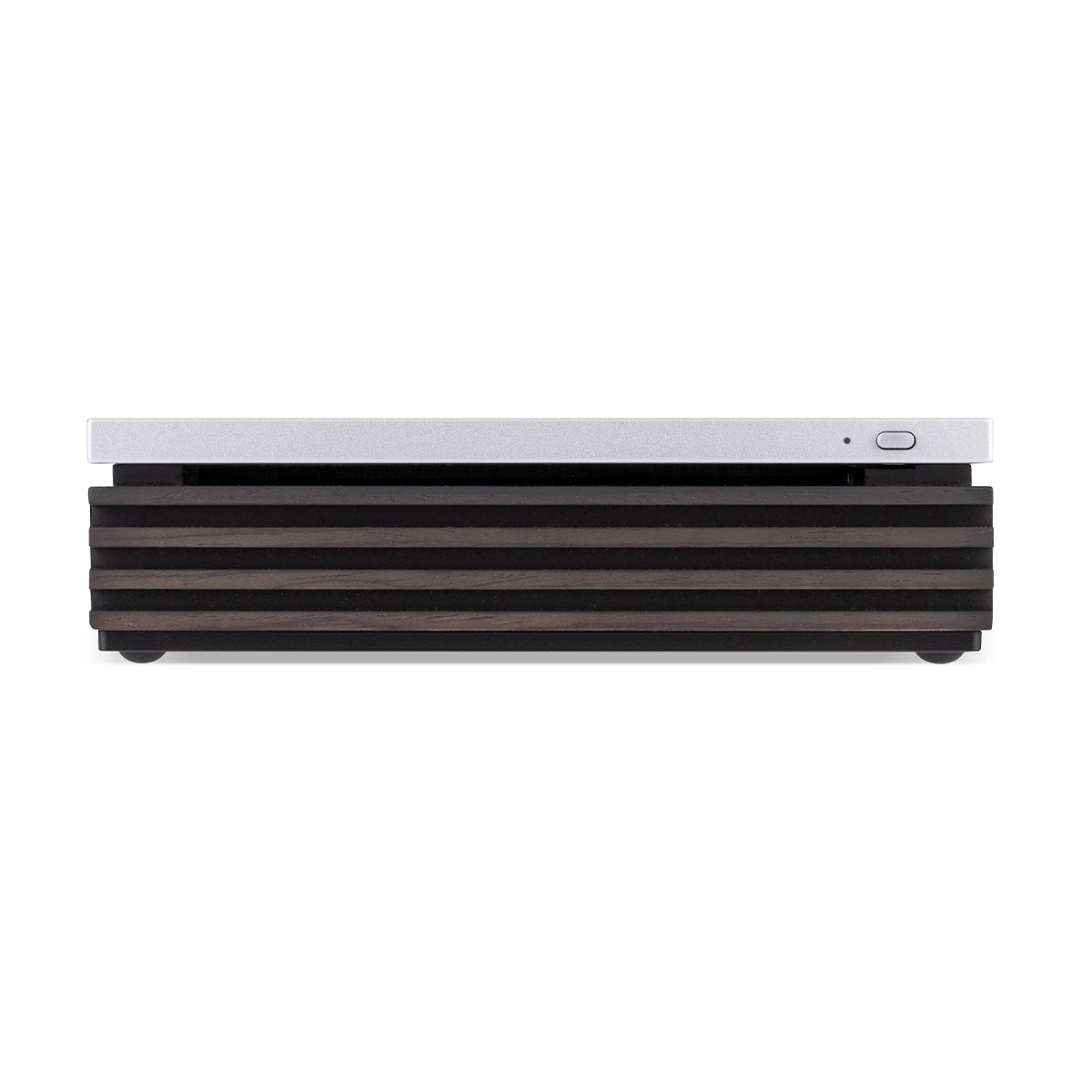 Ruark Audio R-CD100 CD Player, Ebonised (Anniversary Edition), straight-on front view
