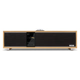Ruark R410 Anniversary Edition All-in-One Music System, White Oak, straight-on front view