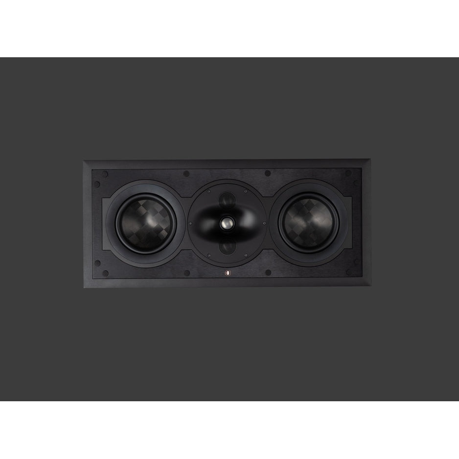 Perlisten S5i-C Center Channel Speaker front drivers grille off