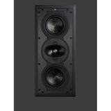 Perlisten S5i-LR In-Wall Speaker front drivers grille off