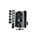 Perlisten S7t Black Edition exploded view components white background