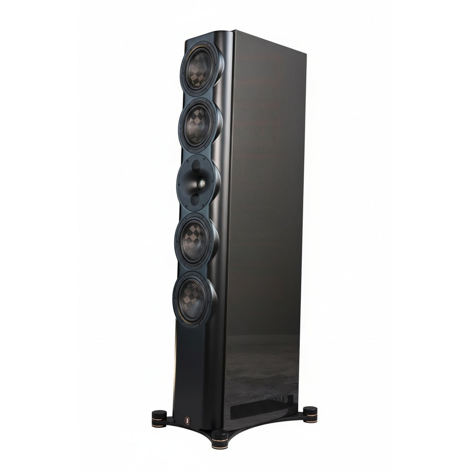 Perlisten S7t Floorstanding Speaker High Gloss Gunmetal front angle