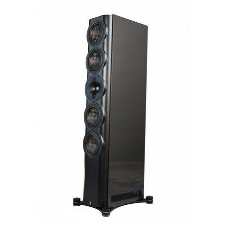 Perlisten S7t Floorstanding Speaker High Gloss Gunmetal front angle
