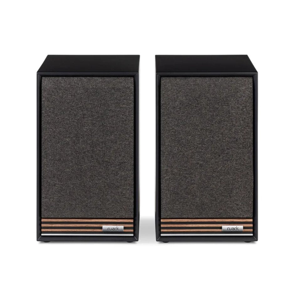 Ruark Audio Sabr-R Bookshelf Speakers  charcoal front