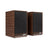 Ruark Audio Sabr-R Bookshelf Speakers  walnut angled front