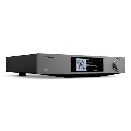 Cambridge Audio CXN100 SE Network Player Lunar Grey three-quarter view