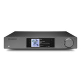 Cambridge Audio CXN100 SE Network Player Lunar Grey elevated front angle