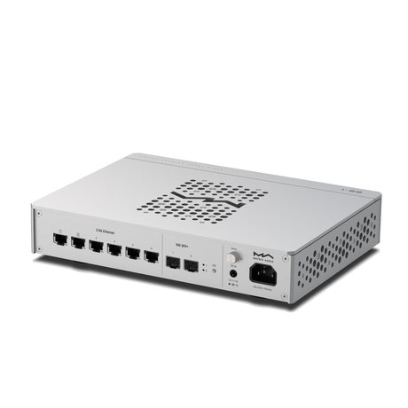 Matrix Audio SS-1 Audio Grade Network Switch rear three-quarter view