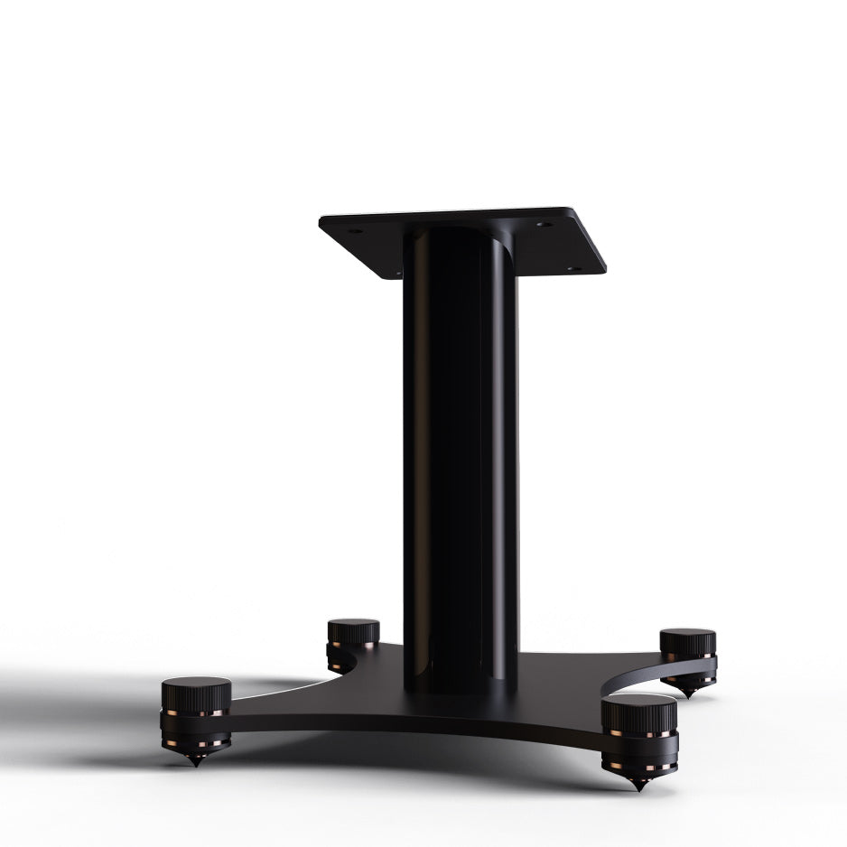 Perlisten R Series Center Channel Speaker Stand for R7c and R5c Angled view