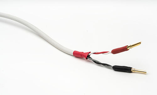 Straightwire 8ft speaker cable with banana connectors