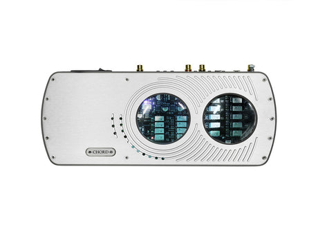 Chord Electronics Symphonic top view showing twin viewing portals