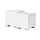 REL T/5x Subwoofer gloss white pair