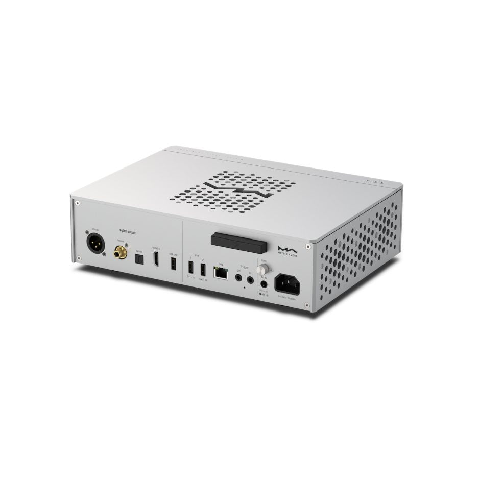 Matrix Audio TT-1 Digital Audio Transport back perspective 