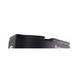 Hana Headshell Spacer, black old style, top plate view