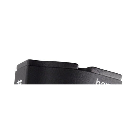 Hana Headshell Spacer, black old style, top plate view