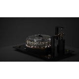 Wilson Benesch Greenwich Turntable three-quarter view with OMEGA motor and GRAVITON Ti tonearm
