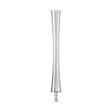 Quadraspire X-Reference Signature Column 44mm, natural aluminum, single column shown upright with the threaded stud at its base
